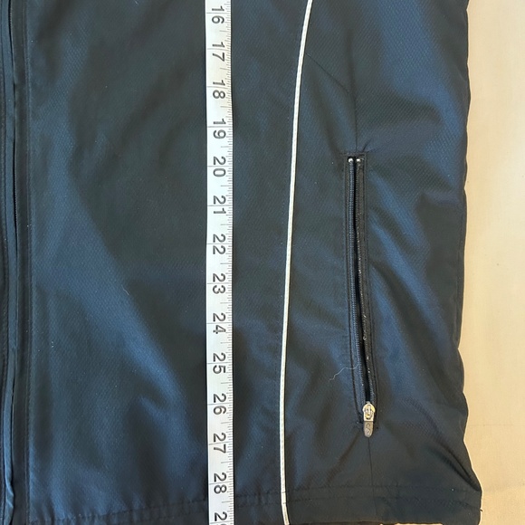 Men's Champion Black Zipper Jacket w/ Zipper Pockets | Size‎ L - Picture 6 of 10